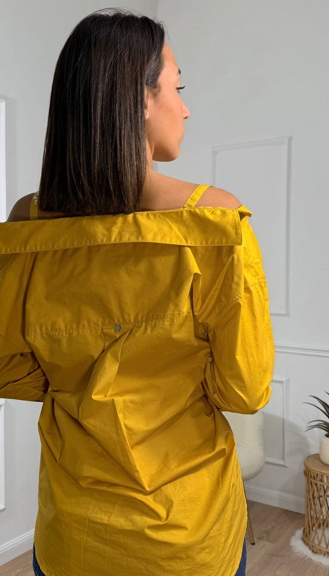 Camicia Liu Jo Senape