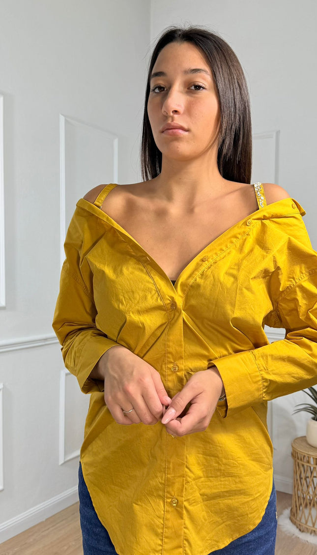 Camicia Liu Jo Senape