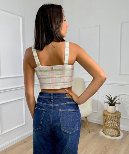 Top Liu Jo Rosa e Bianca