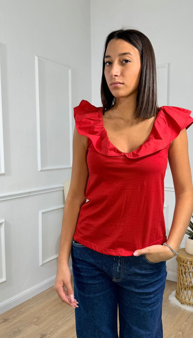 Blusa Liu Jo Rosso