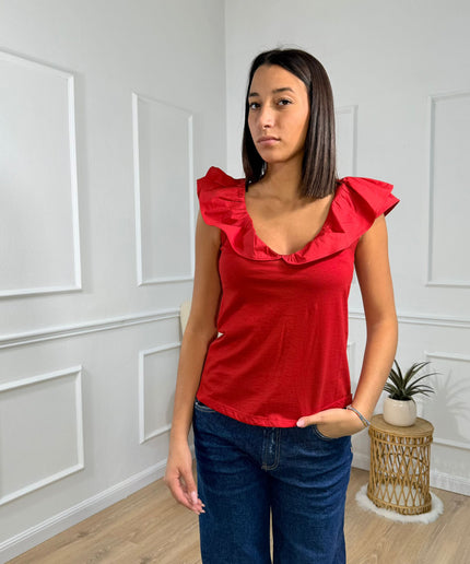 Blusa Liu Jo Rosso