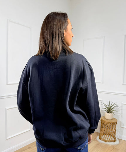 Felpa con Stampa Grafica Vicolo