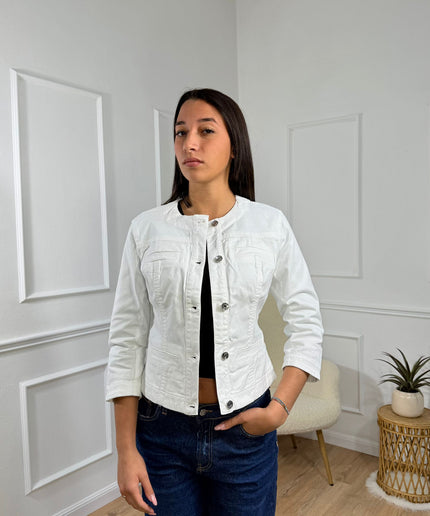 Giacca Liu Jo Denim Bianco