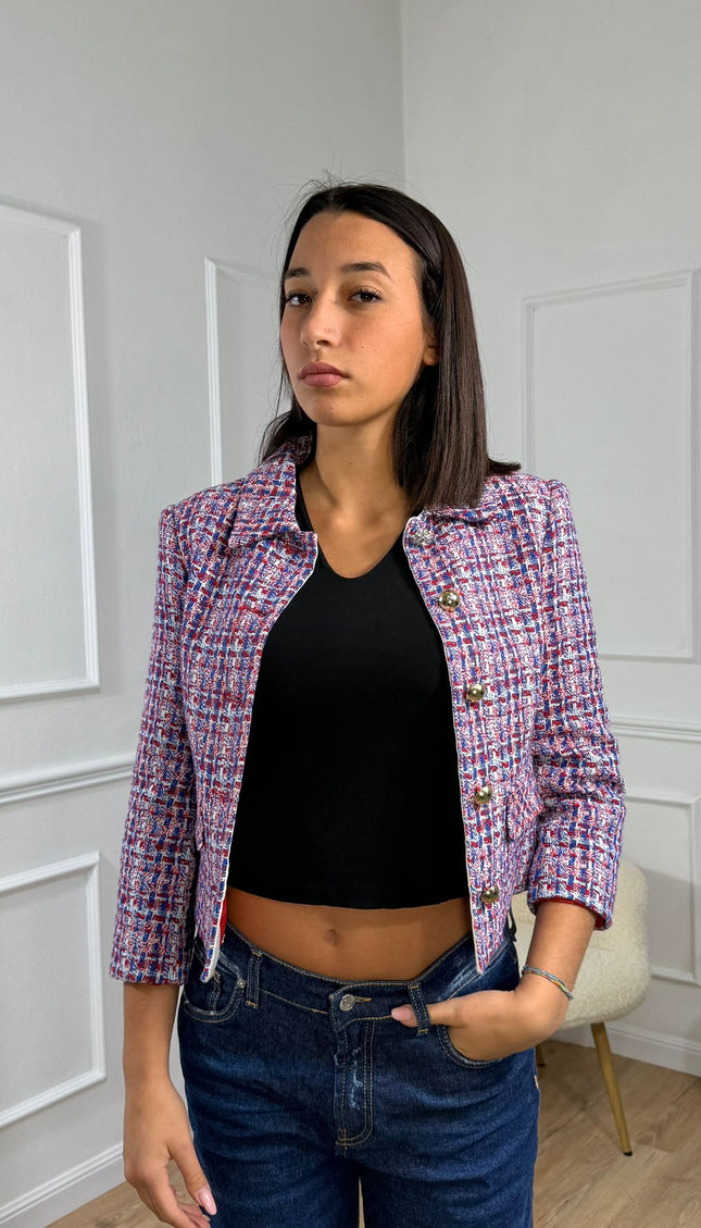 Giacca Liu Jo Rosso Blu