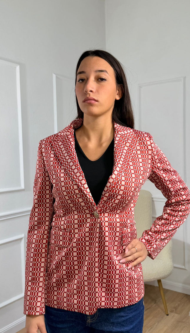 Giacca Liu Jo Rosso e Rosa