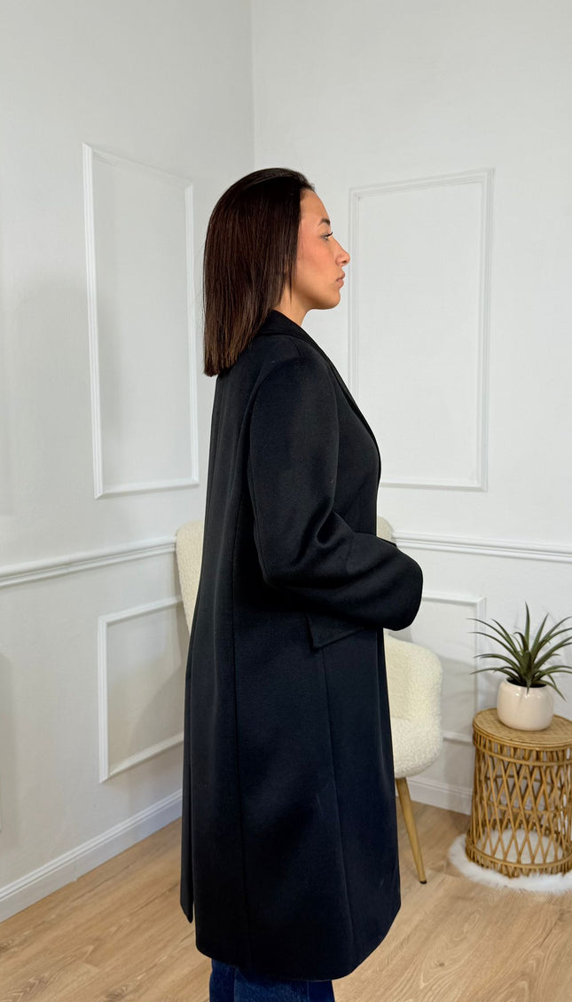 Cappotto lungo Blukey Nero