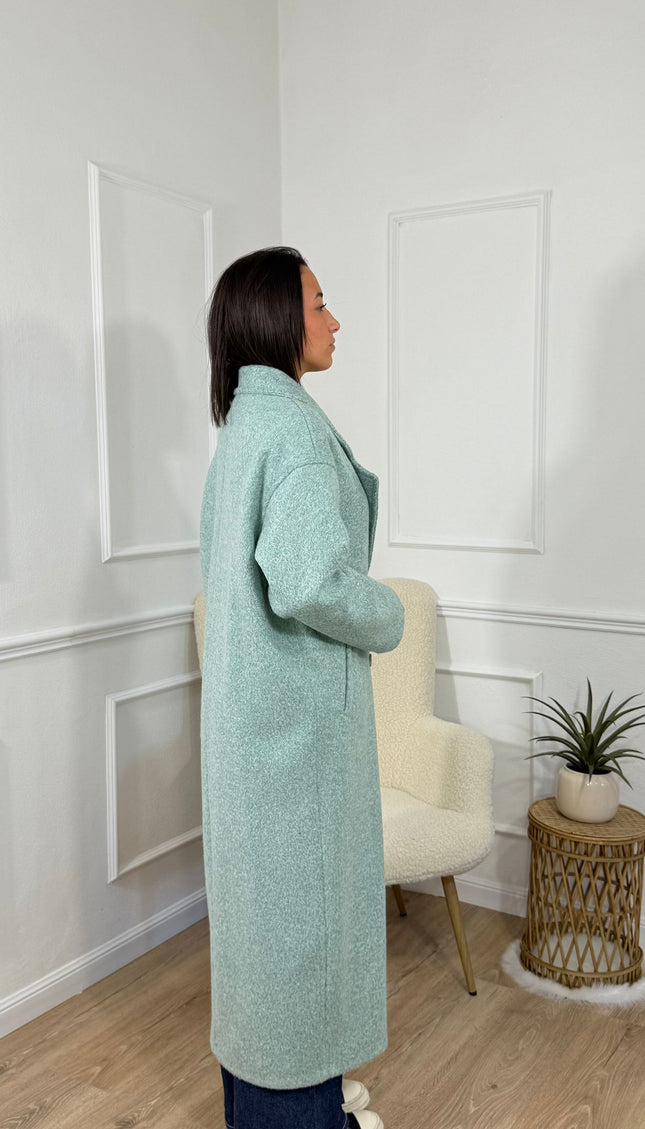 Cappotto doppiopetto Face to face style