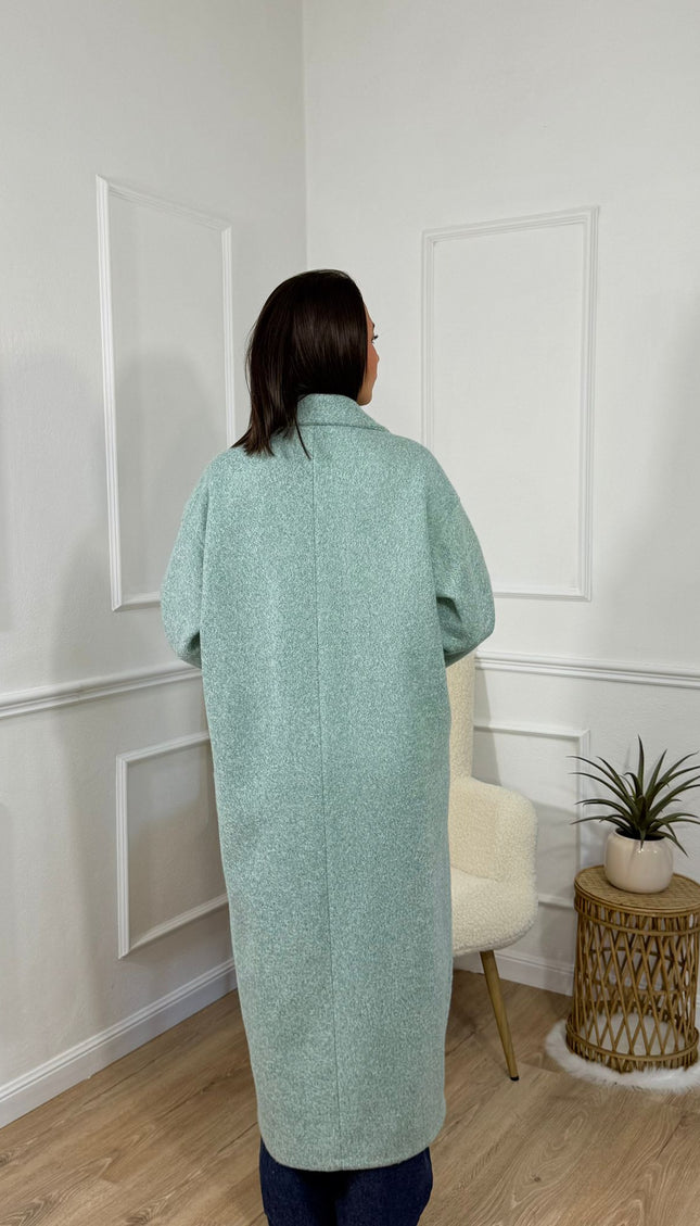 Cappotto doppiopetto Face to face style