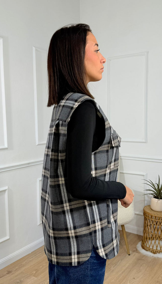 Gilet a Quadri Vicolo Quadri scozzesi