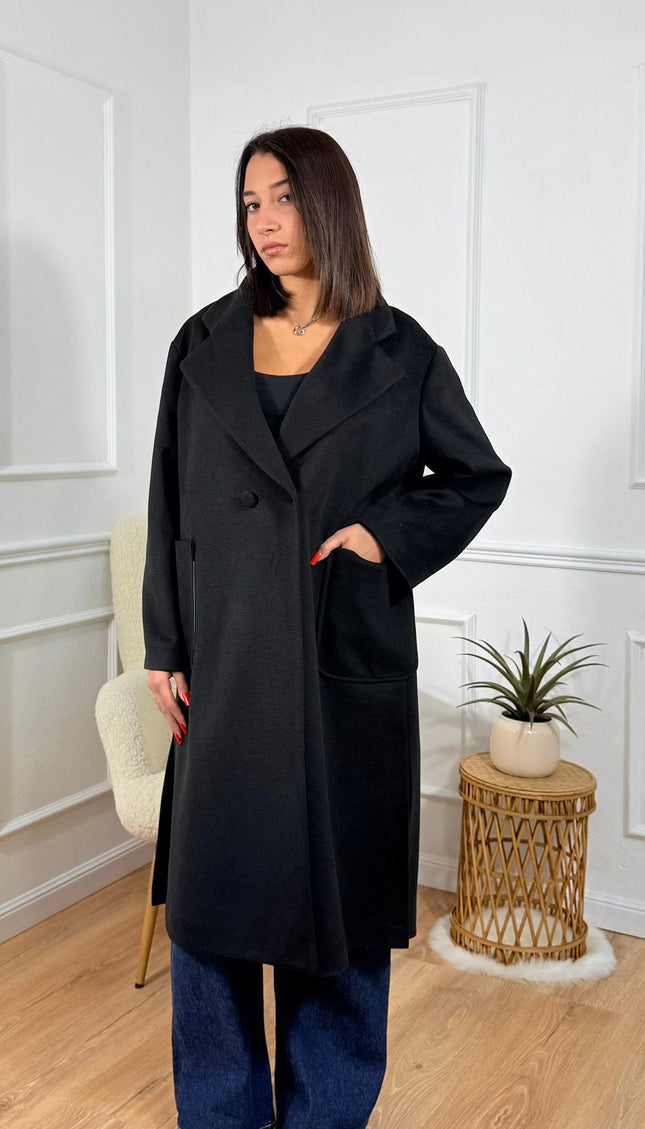 Cappotto Lungo Monobottone Moonshine Milano