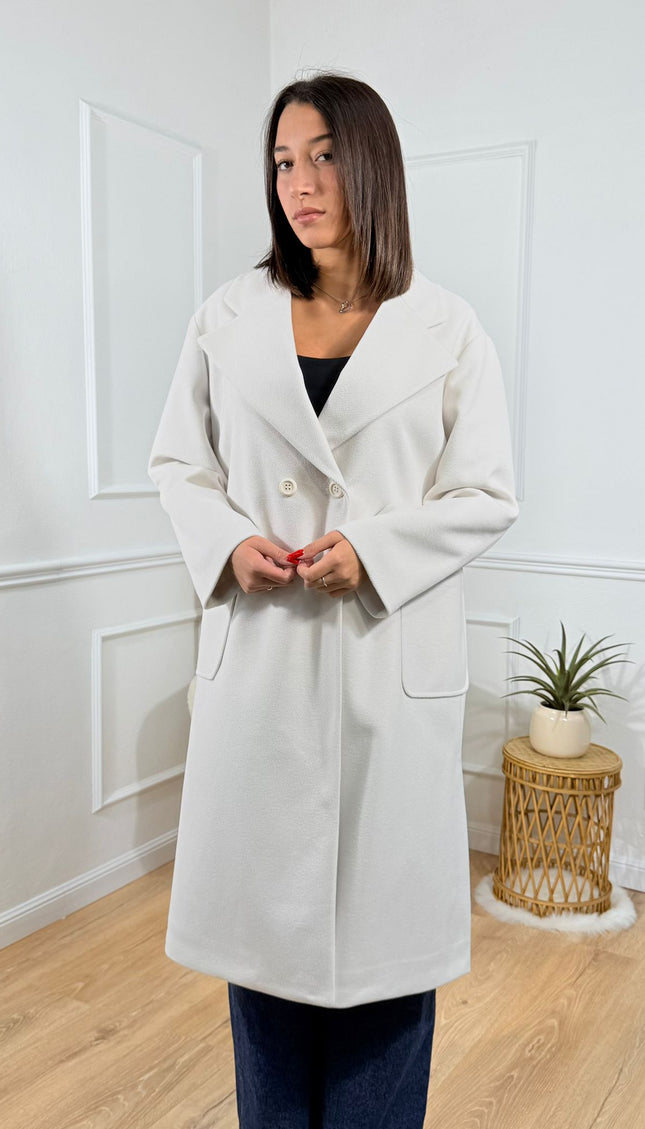 Cappotto Lungo Monobottone Moonshine Milano