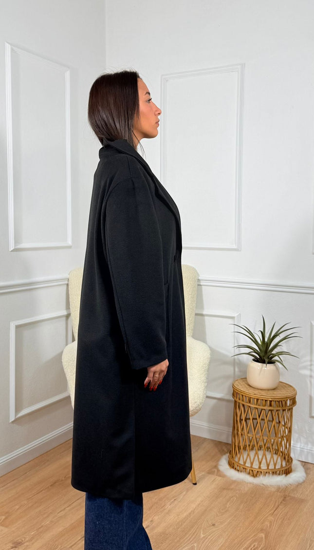 Cappotto Lungo Monobottone Moonshine Milano