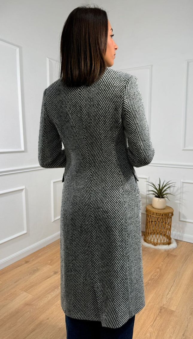 Cappotto a Spina di Pesce 4You Basic