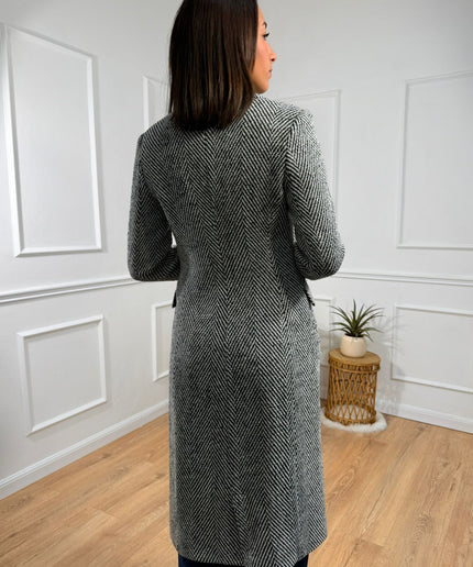 Cappotto a Spina di Pesce 4You Basic