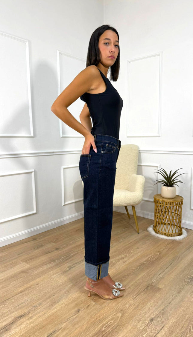 Jeans Soul Knit Denim blu