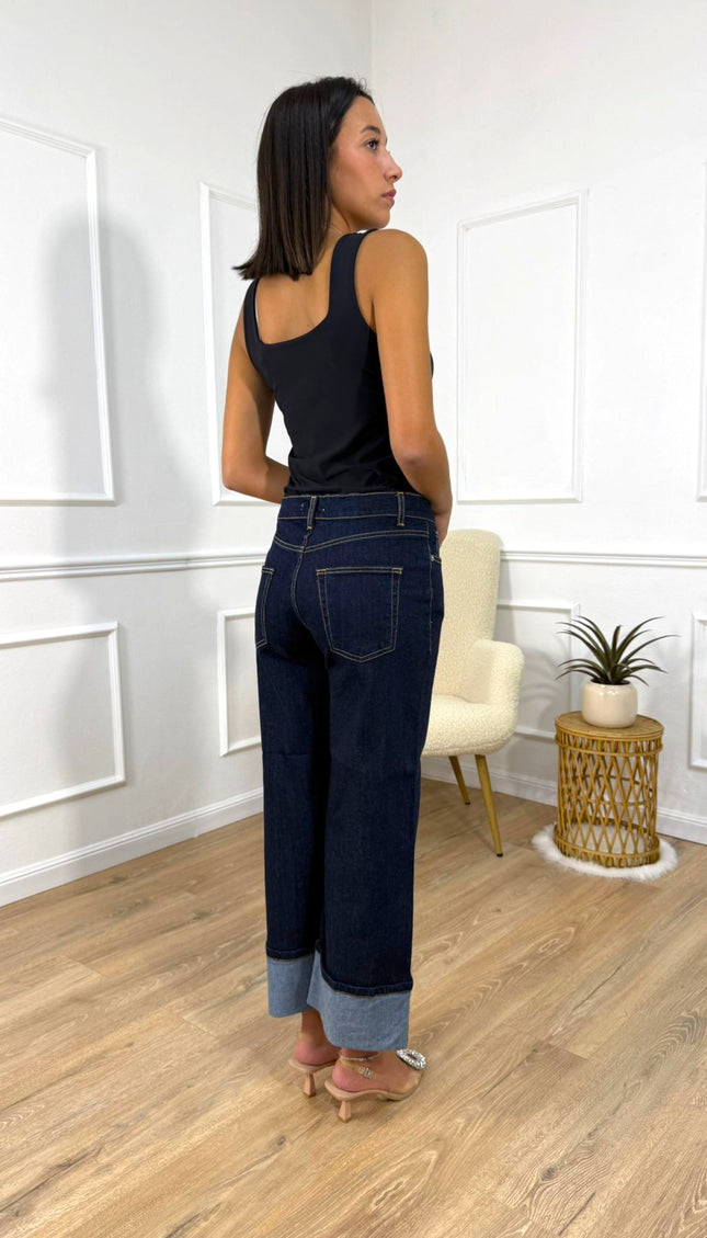 Jeans Soul Knit Denim blu