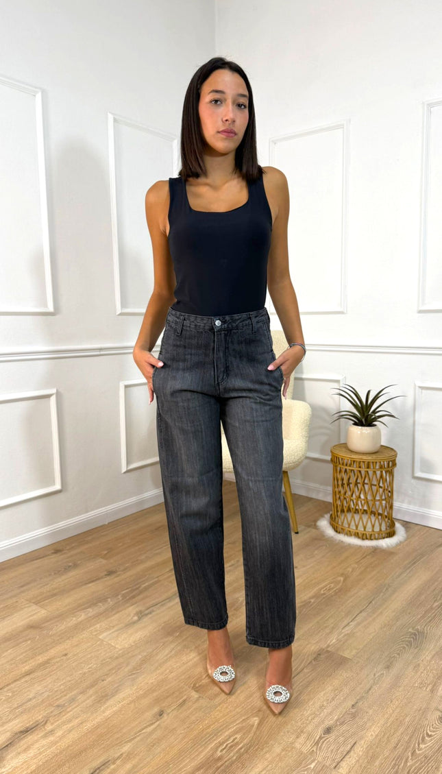 Jeans Soul Knit Grigio