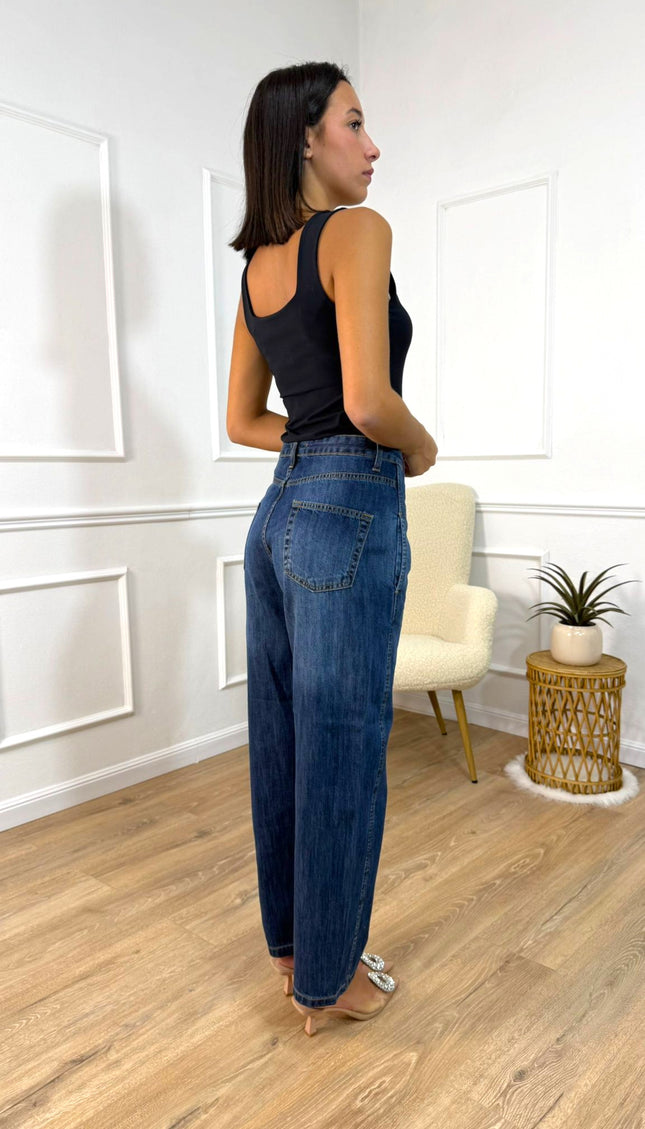 Jeans Soul Knit Denim blu