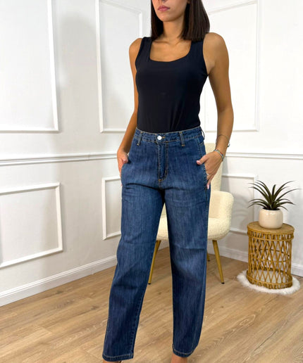 Jeans Soul Knit Denim blu