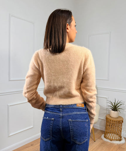 Cardigan Morbido a Coste Vicolo Pesca