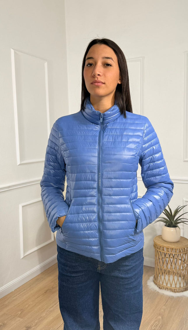 Piumino Wampum Celeste