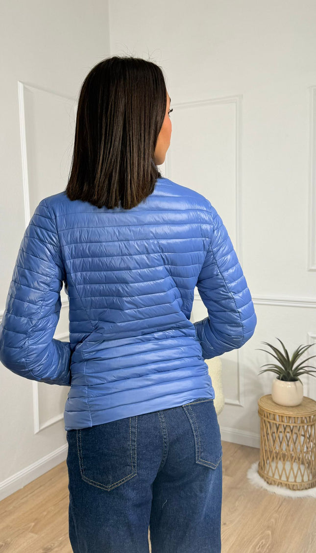 Piumino Wampum Celeste