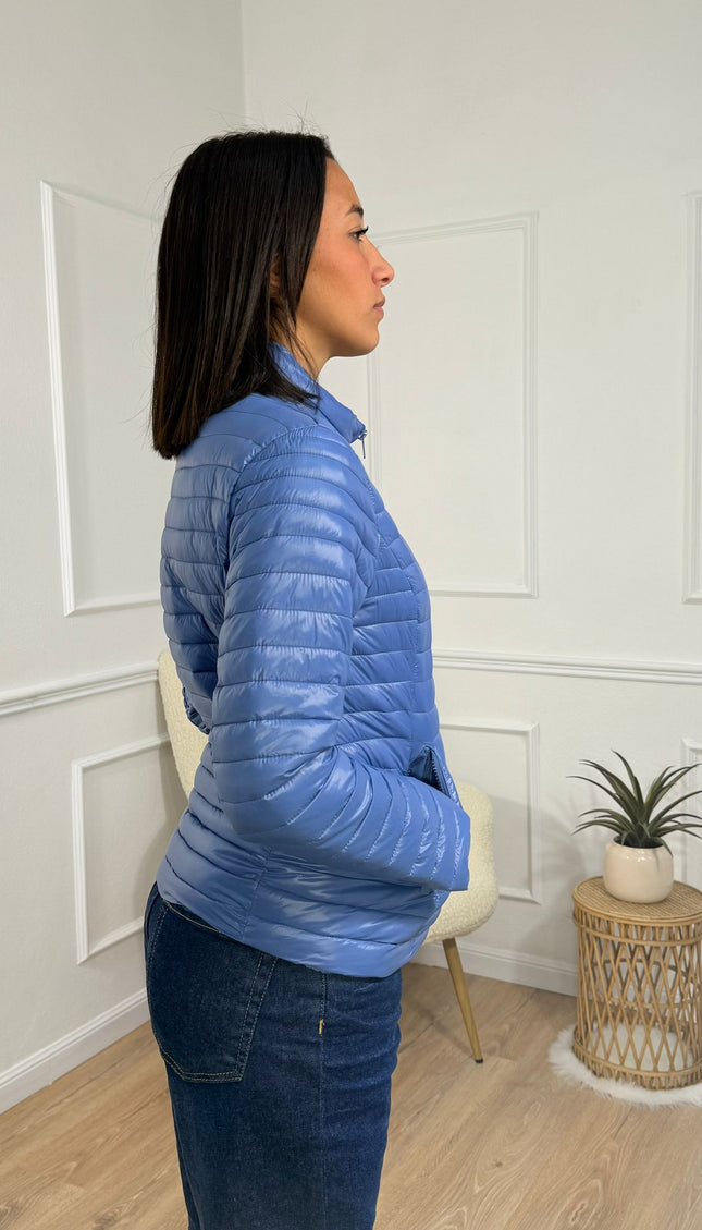 Piumino Wampum Celeste