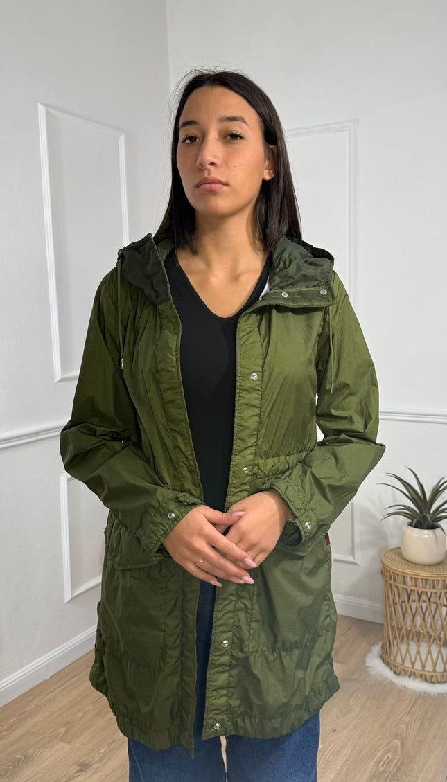 Giacca Antivento Woolrich Verde