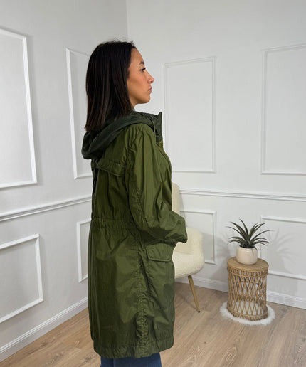 Giacca Antivento Woolrich Verde