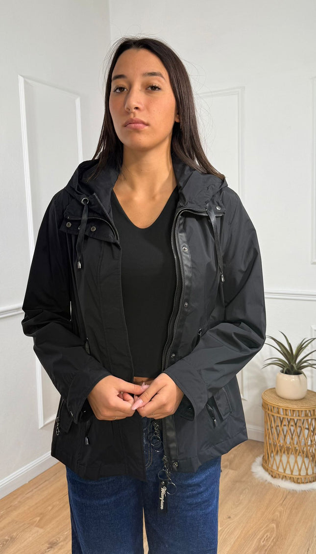 Giacca Antivento Wampum Nero