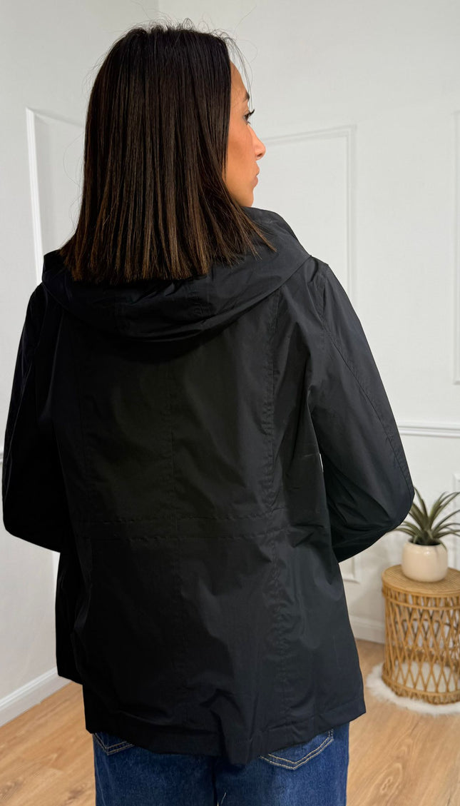 Giacca Antivento Wampum Nero