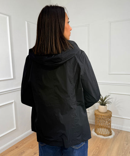 Giacca Antivento Wampum Nero