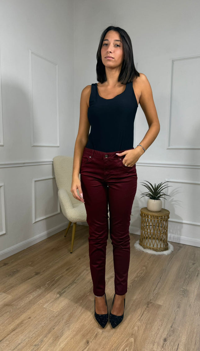 Pantalone Liu Jo Bordeaux