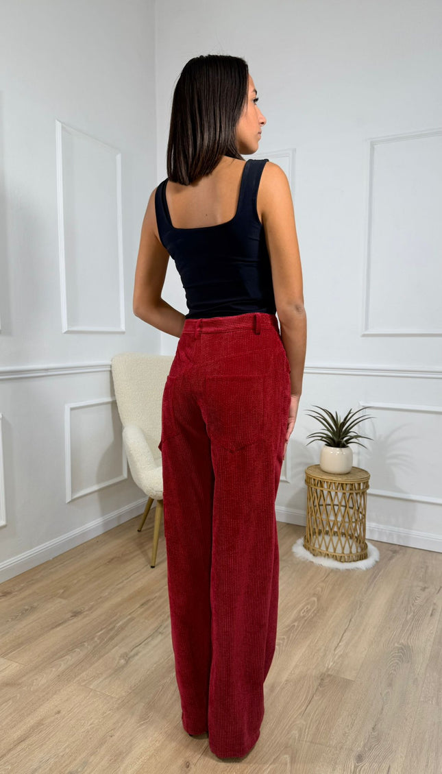 Pantalone Merci Bordeaux