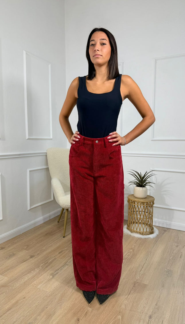 Pantalone Merci Bordeaux
