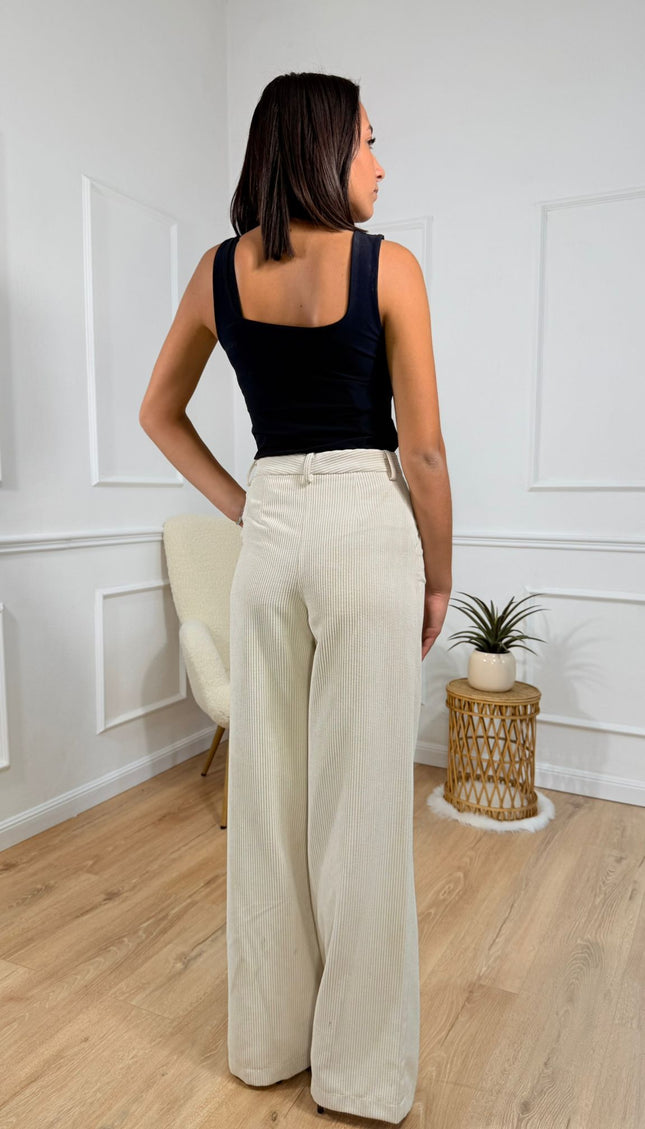 Pantalone Merci Panna