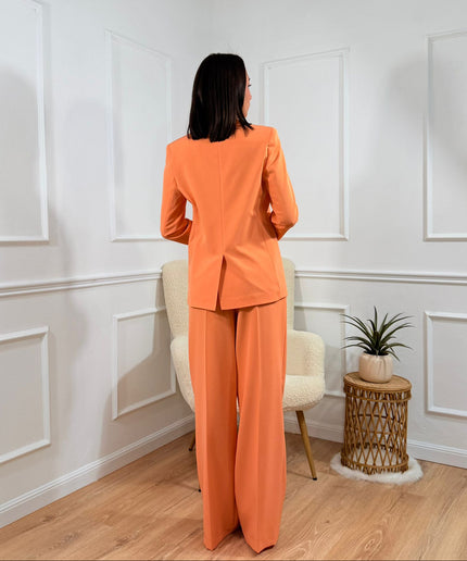 Tailleur doppiopetto Tona Risci Arancione