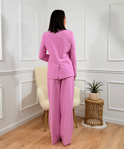 Tailleur doppiopetto Tona Risci Rosa