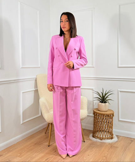 Tailleur doppiopetto Tona Risci Rosa