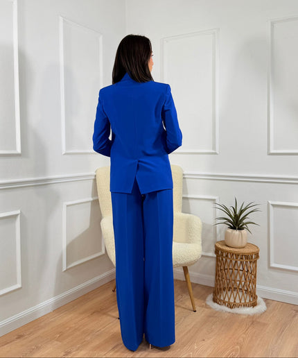 Tailleur doppiopetto Tona Risci Blu reale