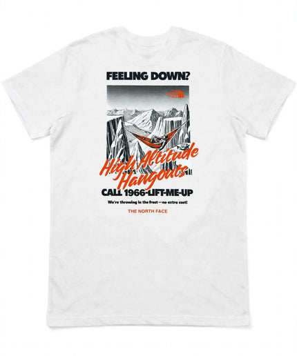 T-Shirt The North Face Mountain – Bianca