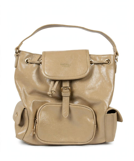 Zaino Mariella Burani beige con tasche