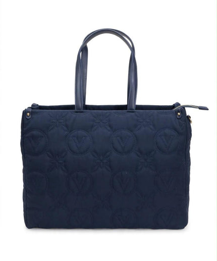 Borsa Mario Valentino blu navy a mano trapuntata