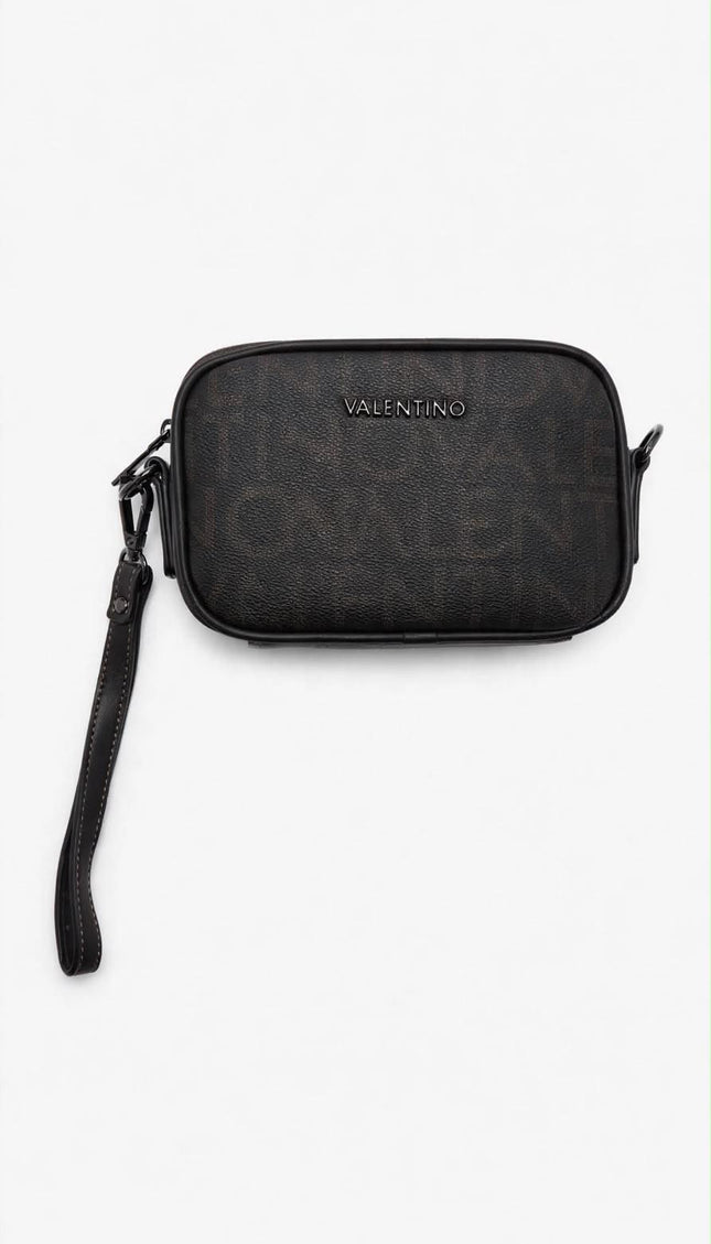 Pochette Mario Valentino nera con polsiera