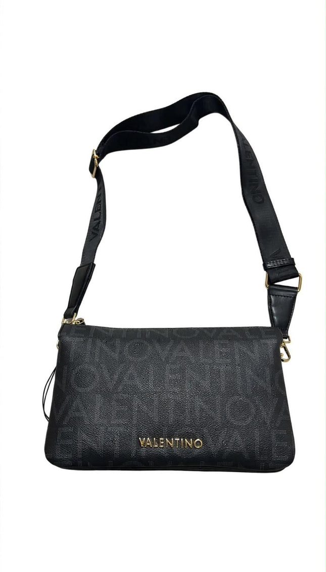 Borsa Mario Valentino nera a tracolla monogram