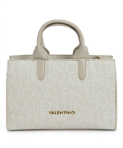 Borsa Mario Valentino bianca shopper monogram