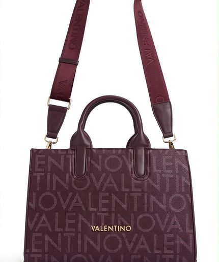 Borsa Mario Valentino bordeaux shopper monogram