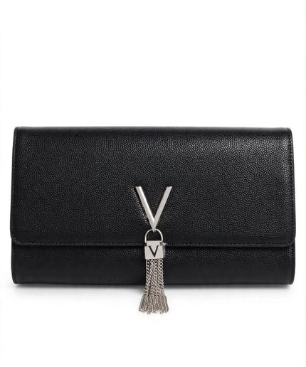 Pochette Mario Valentino nera con nappina