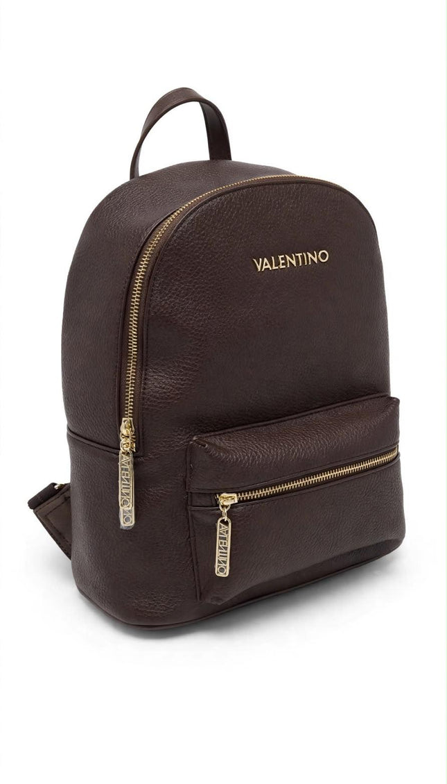 Zaino Mario Valentino marrone con tasche frontali
