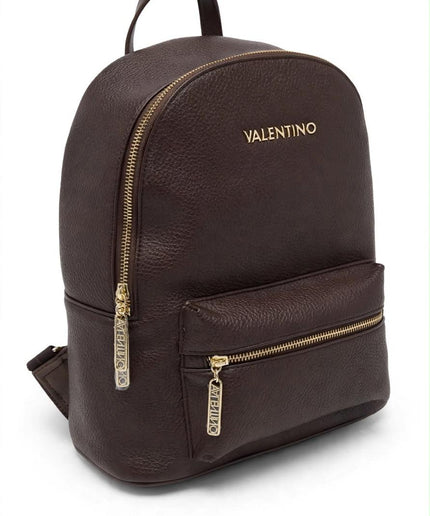 Zaino Mario Valentino marrone con tasche frontali